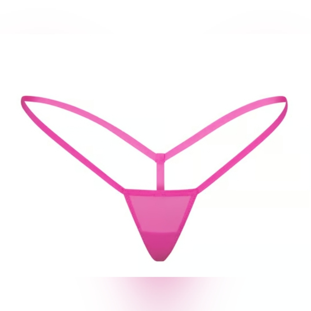 SKIMS FITS EVERYBODY MICRO THONG/2X, 3X/ NEONORCHID/ NWT
